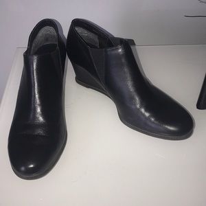 The Flexx Leather Wedge Bootie